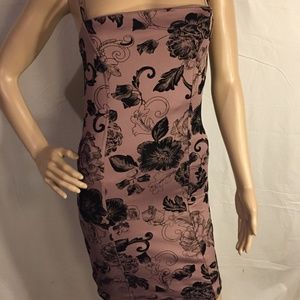 Mind Code Mini Dress Floral Pattern Size S